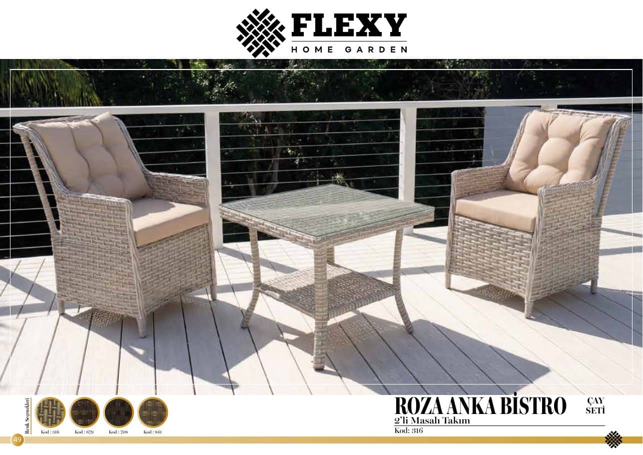 Roza Anka Bistro Çay Seti