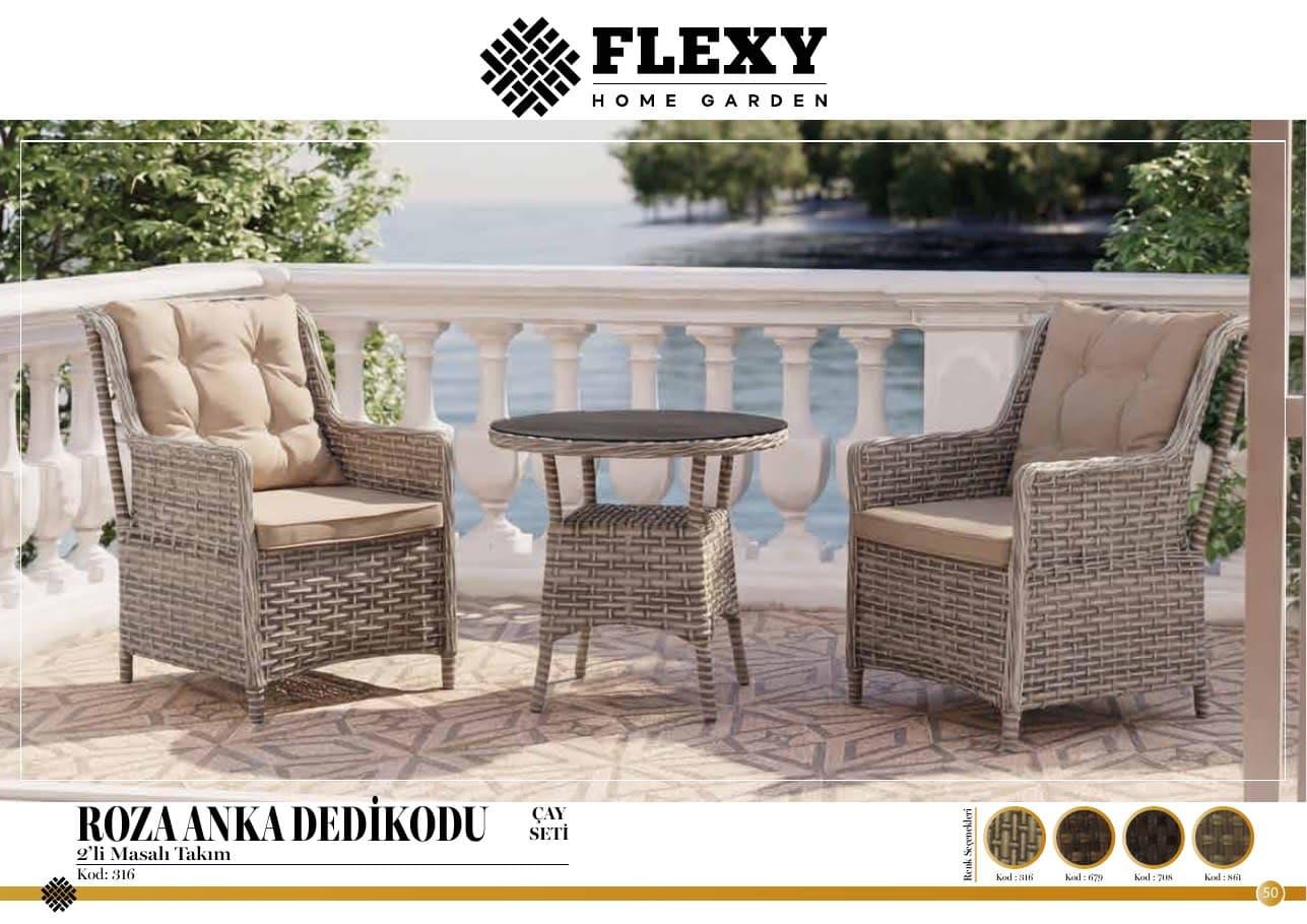 Roza Anka Dedikodu Çay Seti